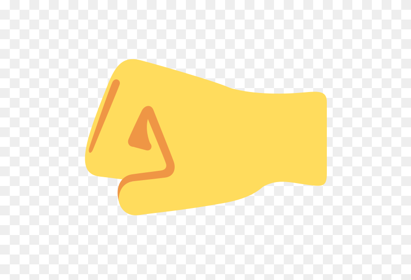 512x512 Emoji De Puño Hacia La Izquierda Significado Con Imágenes De La A A La Z - Emoji De Puño Png