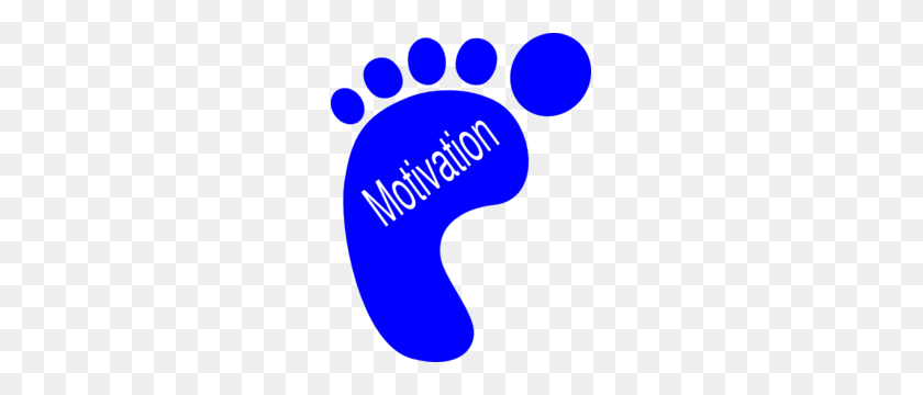 237x300 Left Footprints Motivation Clip Art - Motivation PNG