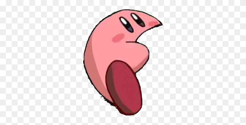 272x367 Legend Has It This Picture Of Kirby Fits Onto - Kirby Clipart