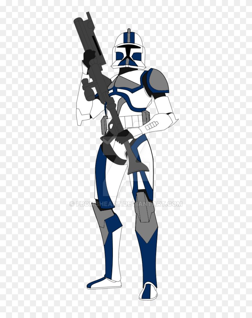 400x999 Legion Clone Trooper - Clone Trooper PNG