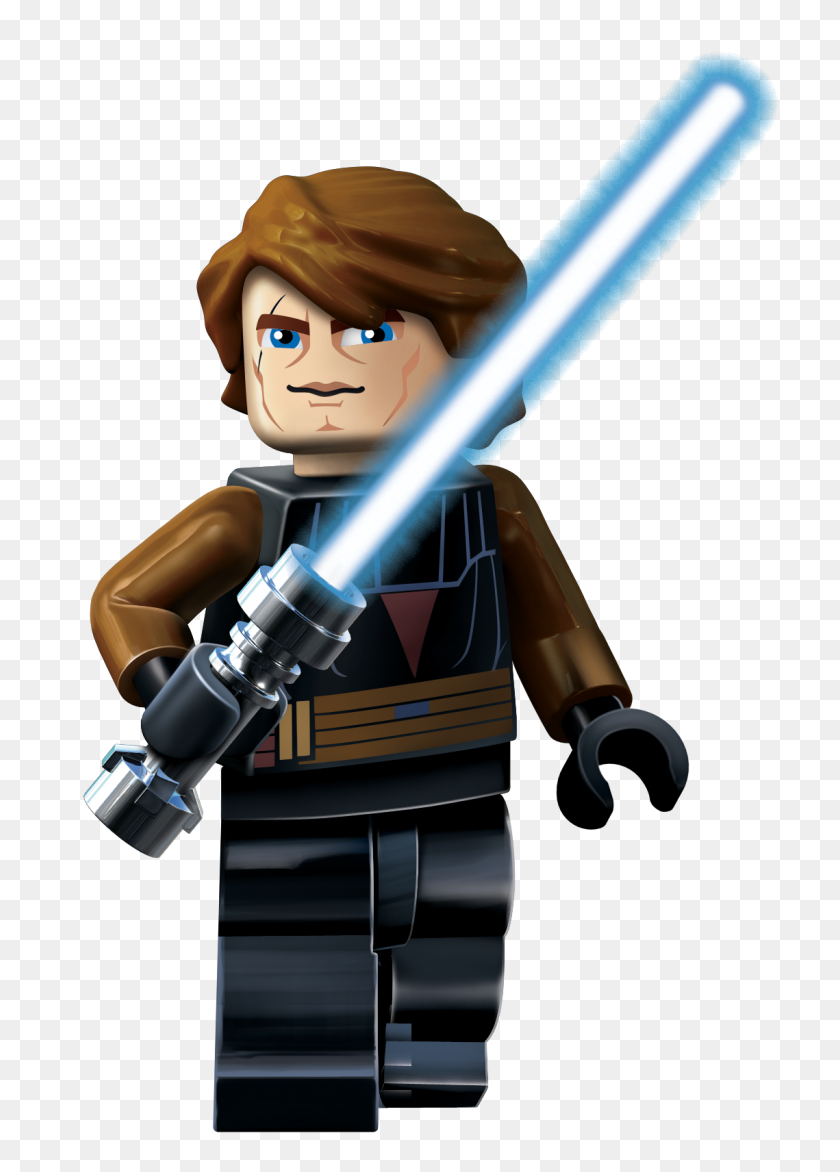 1139x1624 Lego Anakin Skywalker - Obi Wan Kenobi PNG