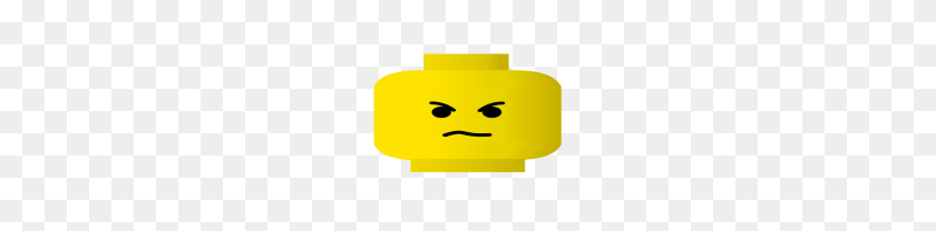 180x148 Lego Angry Clip Art Face Emoji Png - Emoji Clipart