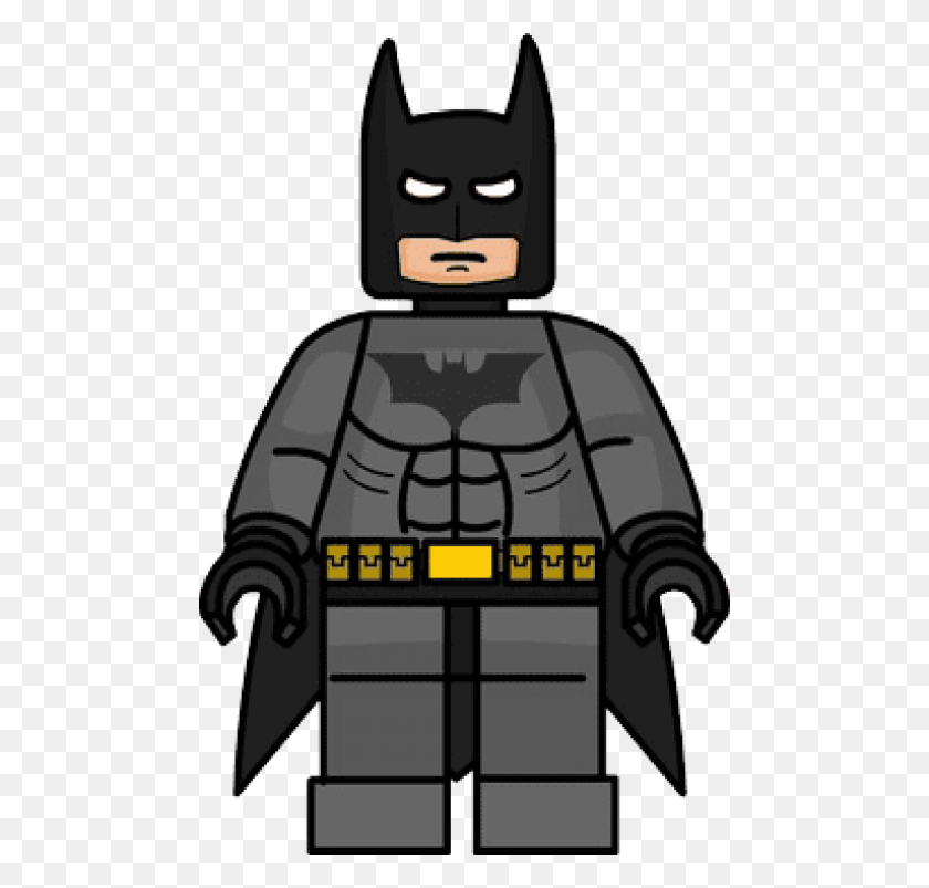 480x743 Lego Batman Imagen Dibujar Png - Lego Batman Png