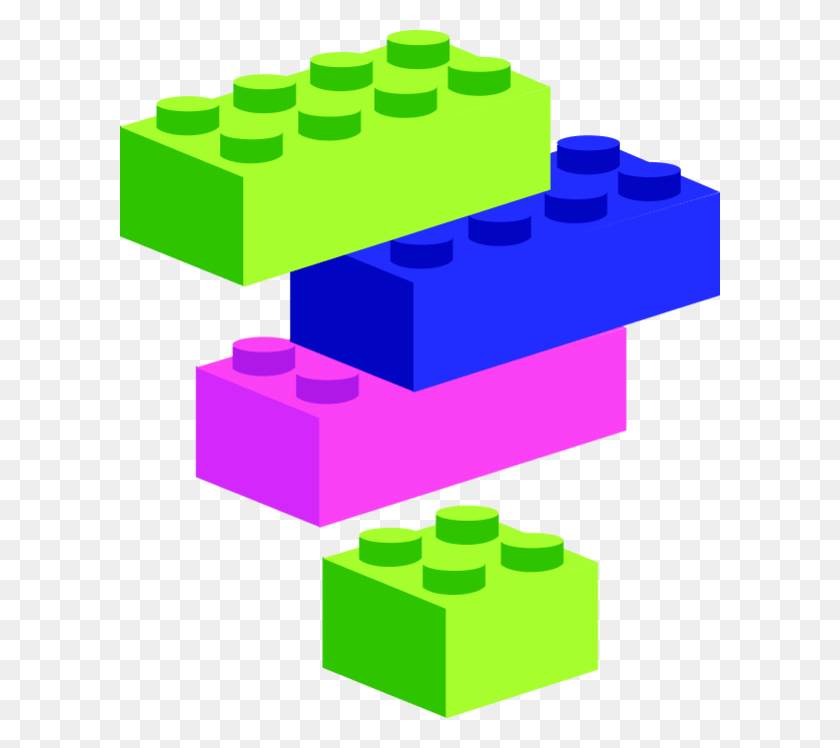 600x688 Lego Builder Cliparts - Imágenes Prediseñadas De Bloques De Construcción