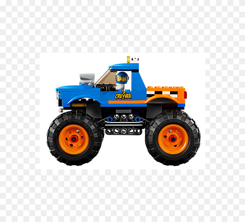 700x700 Lego City Great Vehicles Monster Truck - Monster Jam PNG