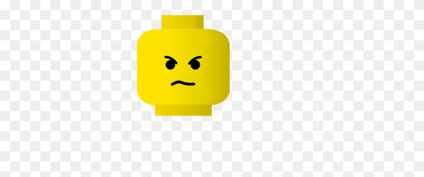 300x291 Imágenes Prediseñadas De Lego - Clipart De Emoji Enojado