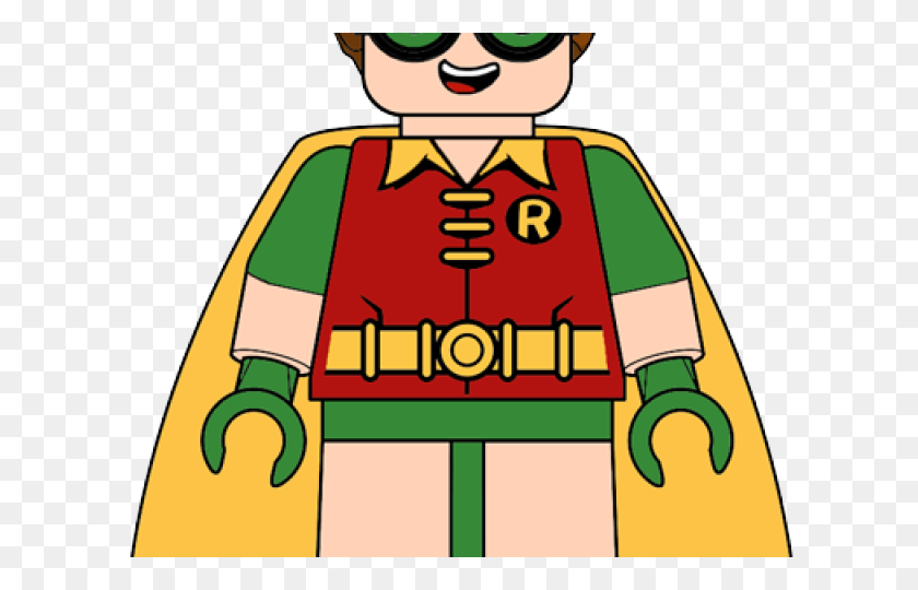 640x480 Lego Clipart Batman Y Robin - Robin Superhero Clipart