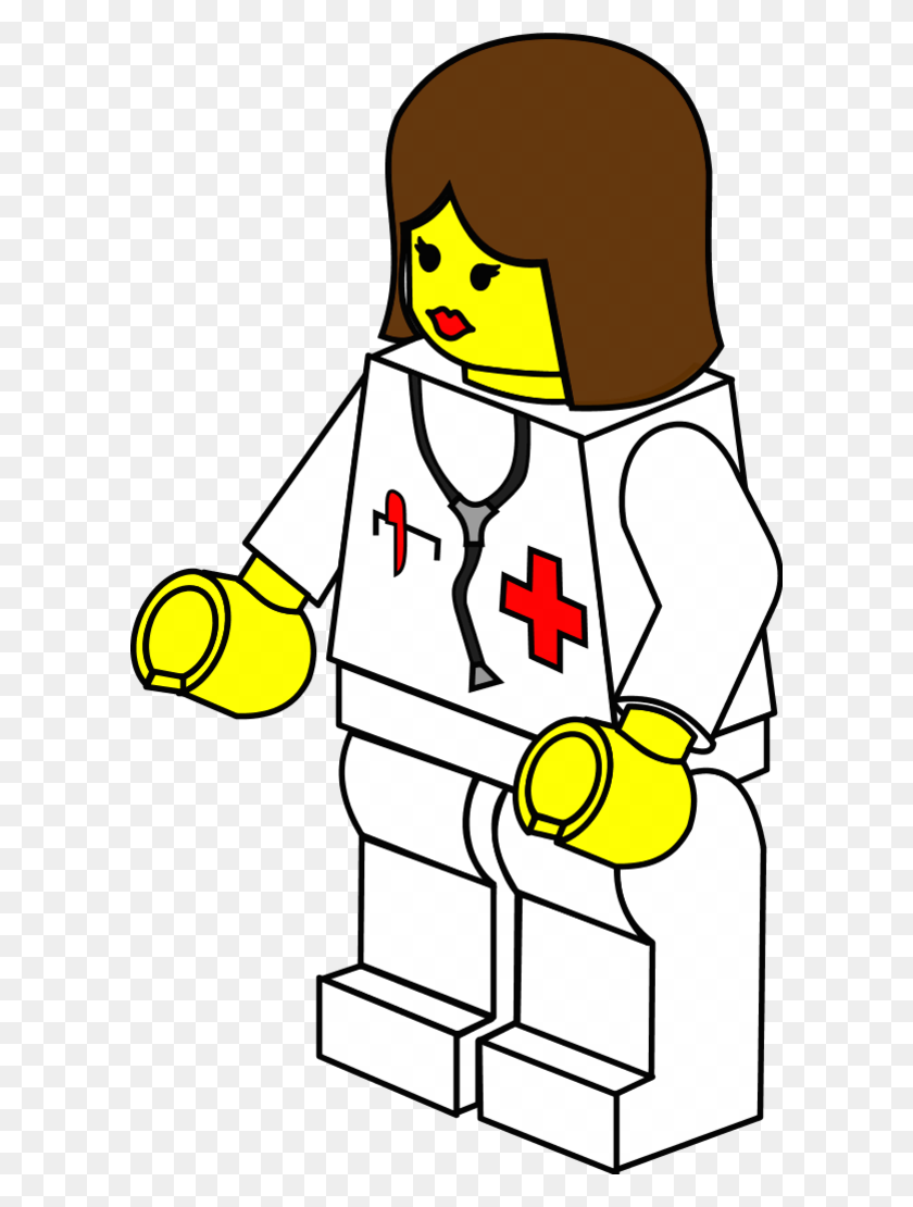 600x1050 Lego Clipart Community Helper - Community Workers Clipart
