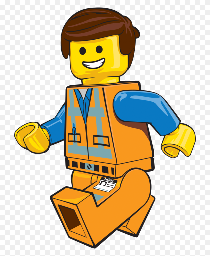 726x964 Lego Clipart Construction Worker - Lego Face Clipart