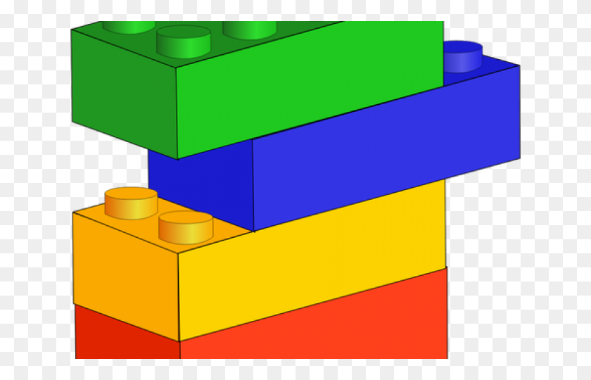 640x480 Lego Clipart Pastel - Lego Border Clipart