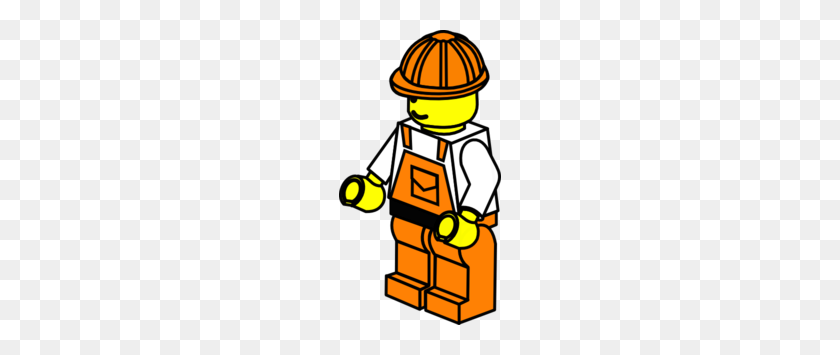 162x295 Lego Construction Worker Clip Art - Construction Worker Clipart