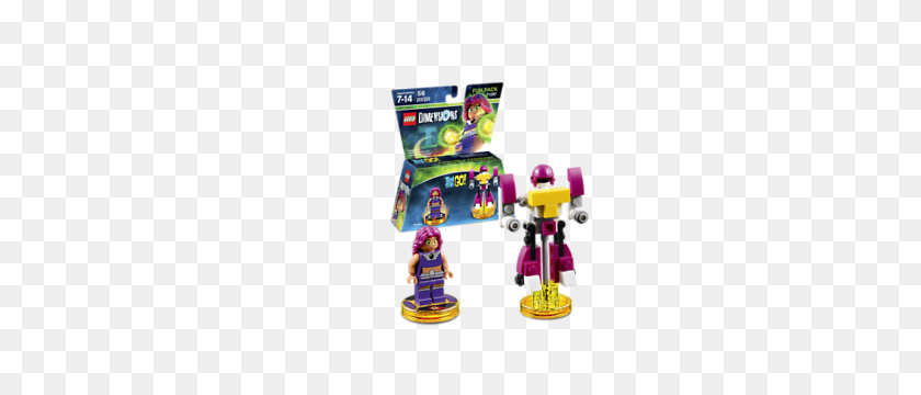 300x300 Lego Dimensions Teen Titans Go! Starfire + Titan Robot Fun Pack - Teen Titans PNG