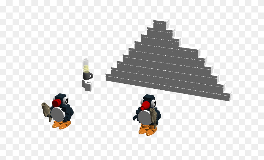 1064x617 Lego Ideas - Pingu Png