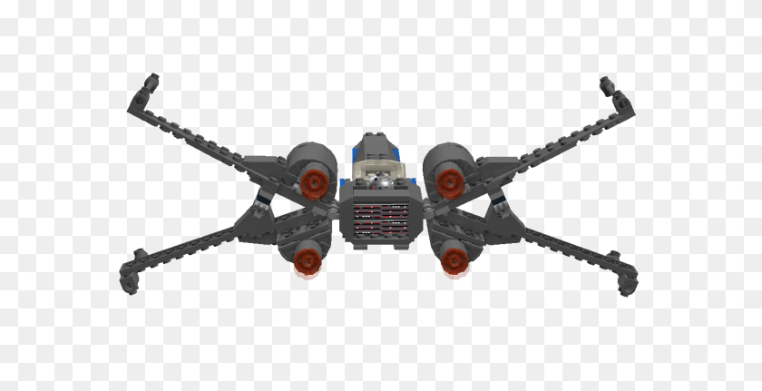 1360x647 Lego Ideas - X Wing PNG