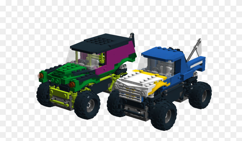 1361x753 Lego Ideas - Monster Truck Png