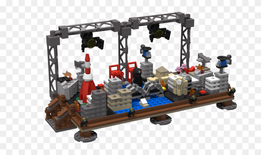 1024x576 Lego Ideas - Godzilla Png