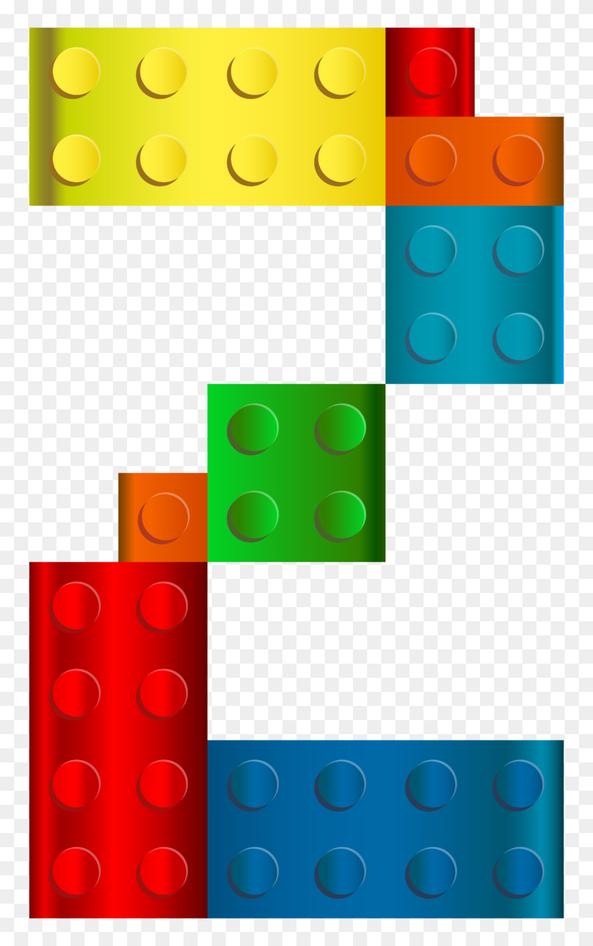 768x1280 Лего Номер Два Прозрачный Клип-Арт Изображения - Лего Человек Клипарт