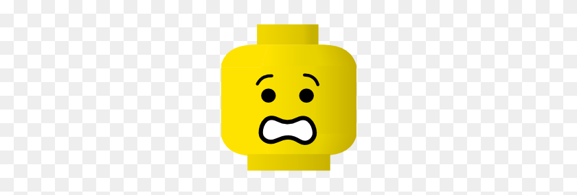 300x225 Imágenes Prediseñadas De Lego Smiley Scared - Scared Clipart