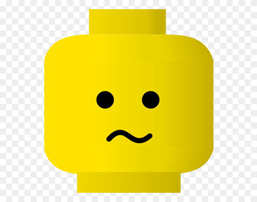556x600 Lego Smiley Sick Png Clip Arts For Web - Sick PNG