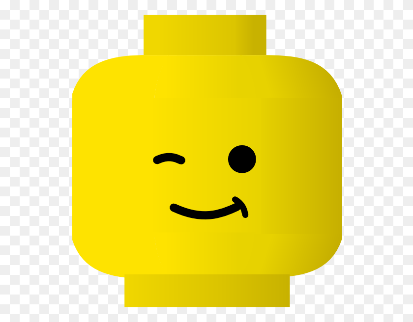 552x596 Imágenes Prediseñadas De Lego Smiley Wink Free Vector - Propuesta Clipart