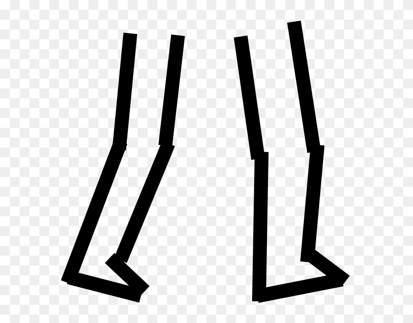 594x597 Legs Clip Art - Leg Clipart