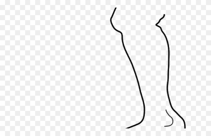 640x480 Legs Clipart Foot Outline - Foot Outline Clipart
