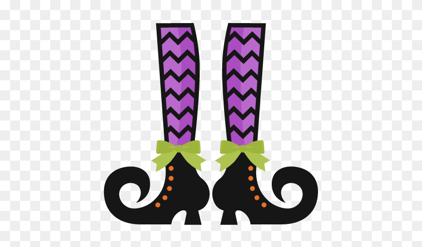 432x432 Legz Clipart Cute Halloween Witch - Wicked Witch Clipart