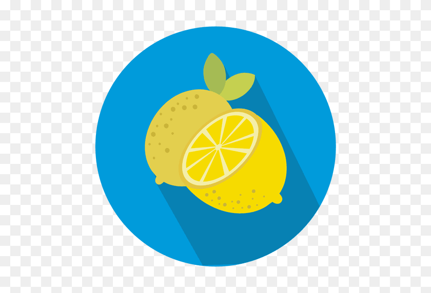 512x512 Значок Лимонный Круг - Лимон Png