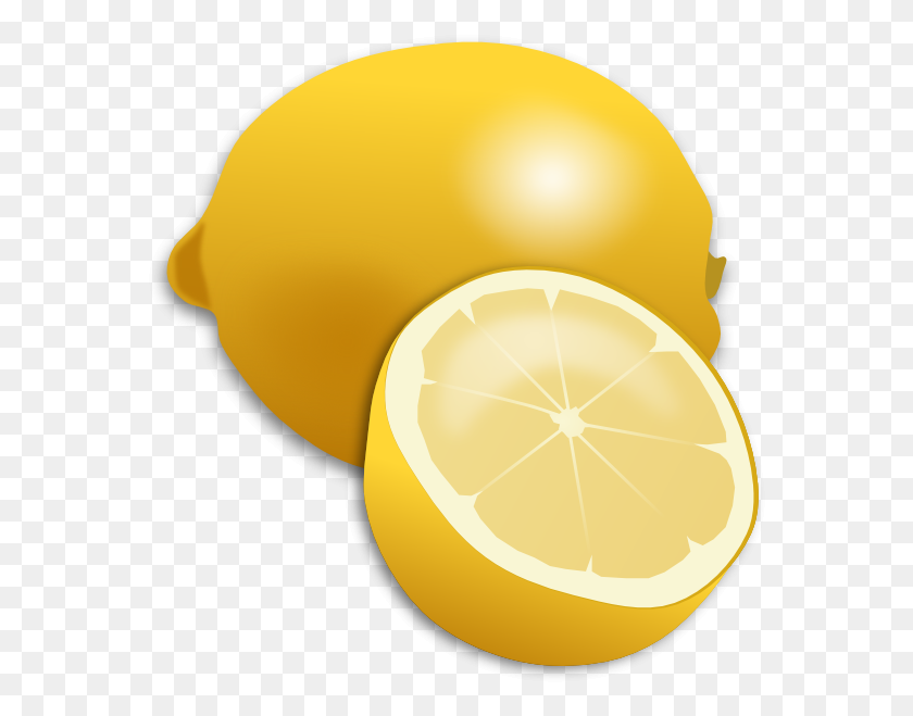 570x599 Лимонный Клипарт - Лайм Клин Png
