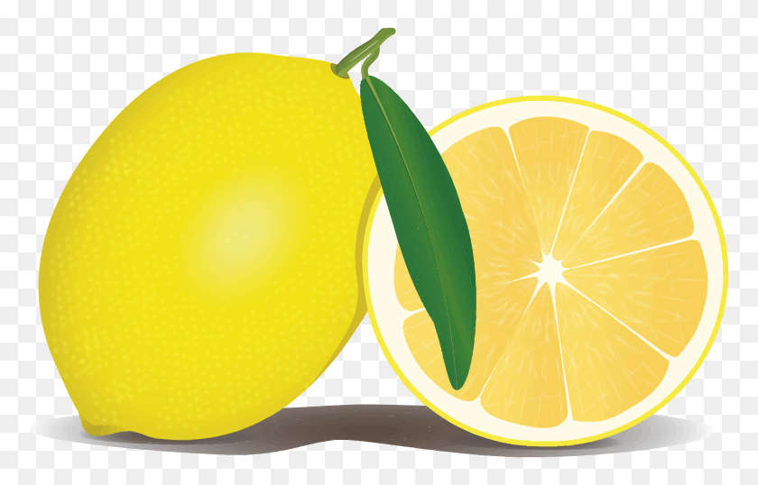 776x478 Лимонный Клипарт Бесплатные Изображения Клипарткорова Clipartix - Свежие Продукты Клипарт