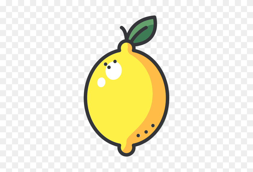 512x512 Значок Цвет Лимона - Лимон Png