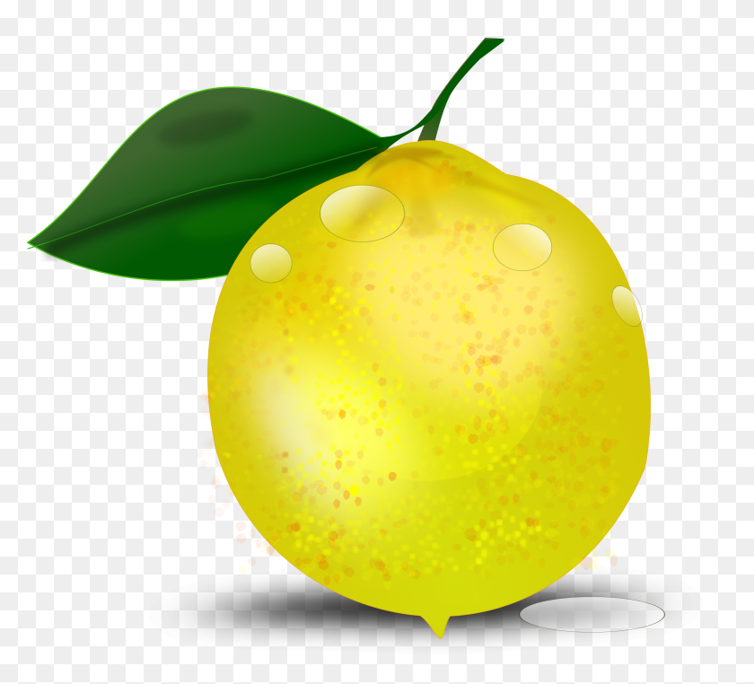 2400x2160 Lemon Photorealistic Icons Png - Lemon Slice PNG