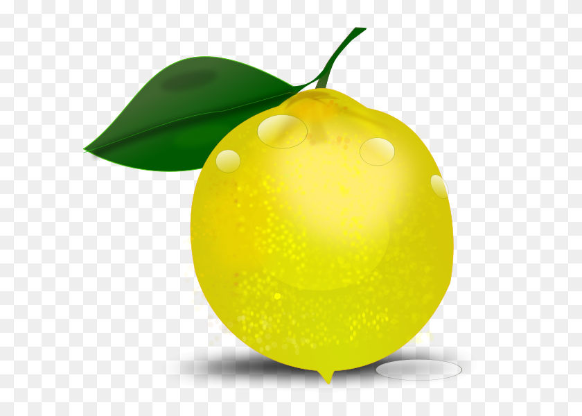 600x540 Lemon Photorealistic Png Clip Arts For Web - Lemon PNG