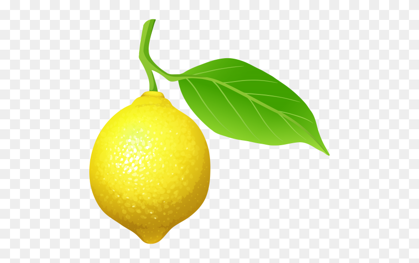 500x469 Lemon Png Clip Art - Fruit Clipart