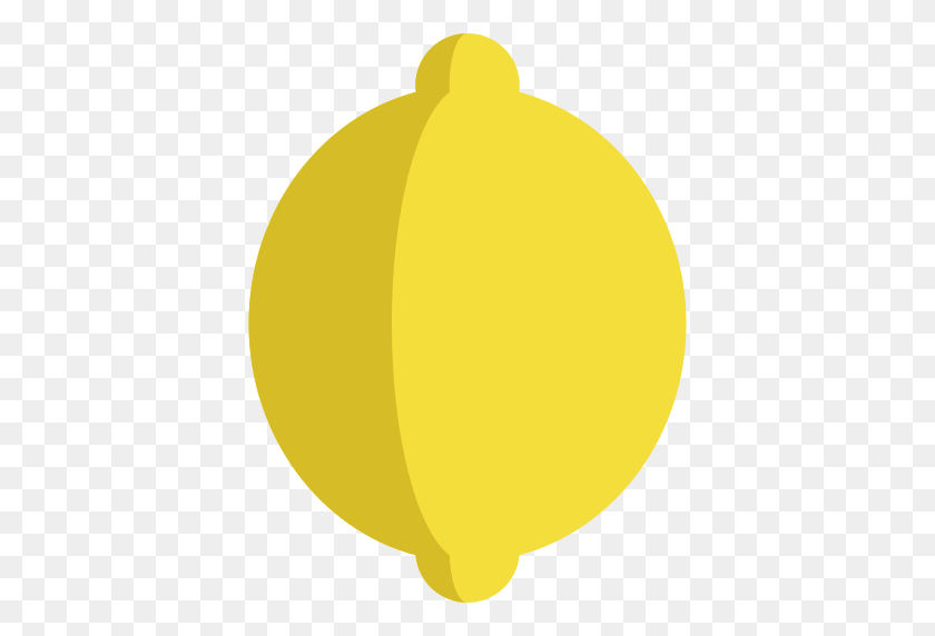 512x512 Значок Лимон Png - Ломтик Лимона Png