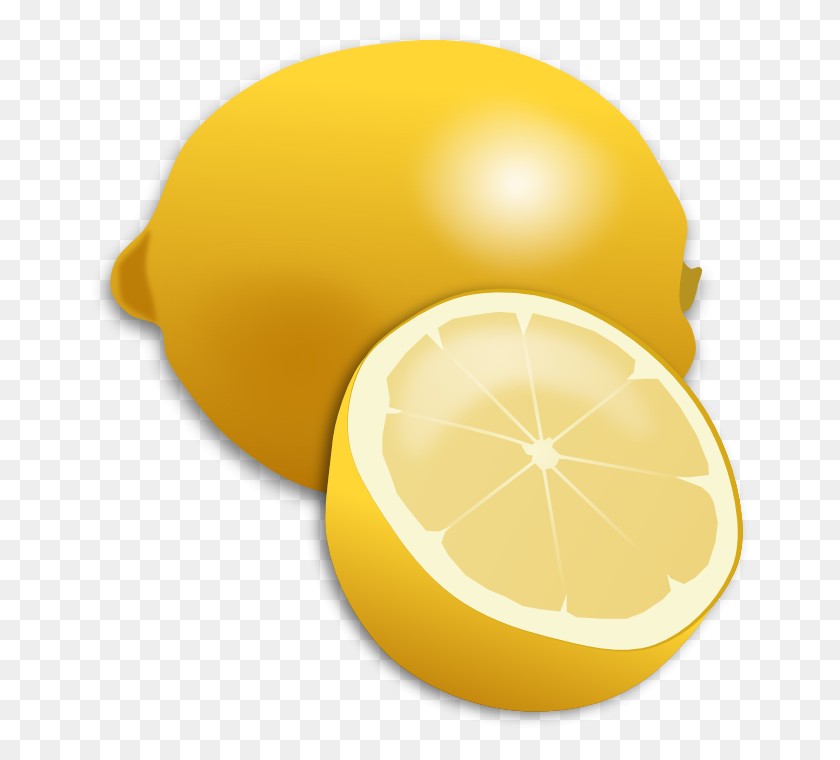 662x700 Долька Лимона Картинки - Лимонный Клипарт Черный И Белый