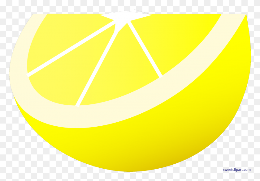2457x1659 Lemon Wedge Clip Art - Wedge Clipart