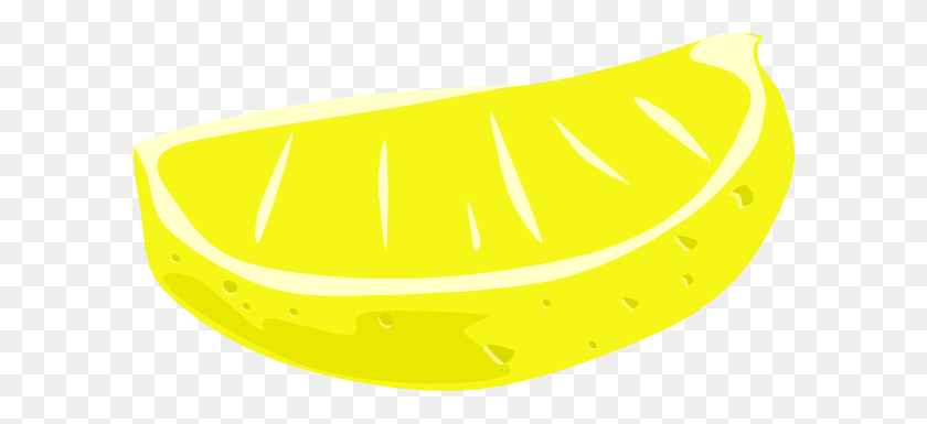 600x325 Lemon Wedge Clip Art - Wedge Clipart