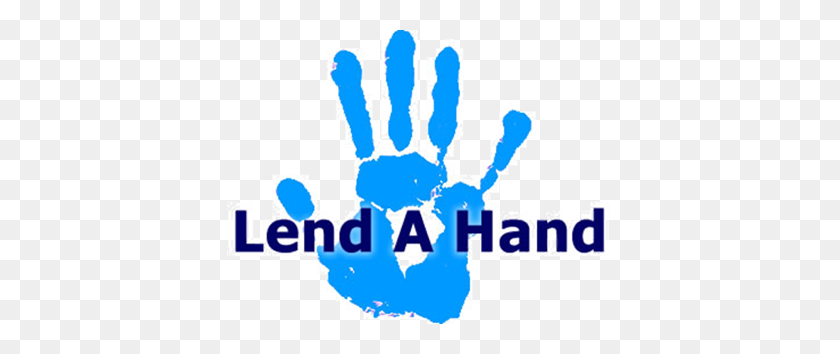 385x294 Lend A Hand With Handprint Congregation Etz Hayim - Handprint PNG