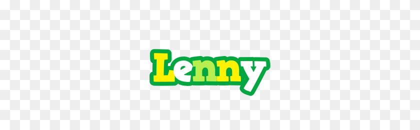 242x200 Lenny Logotipo De Nombre Generador De Logotipo - Lenny Png