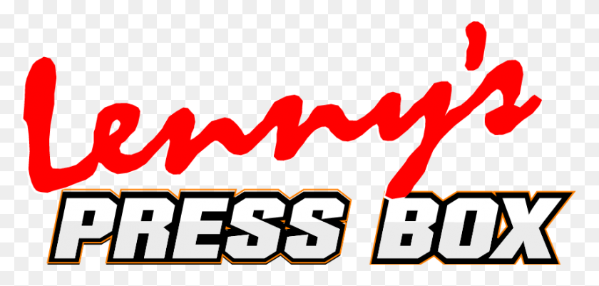 857x375 Lenny's Pressbox - Lenny PNG