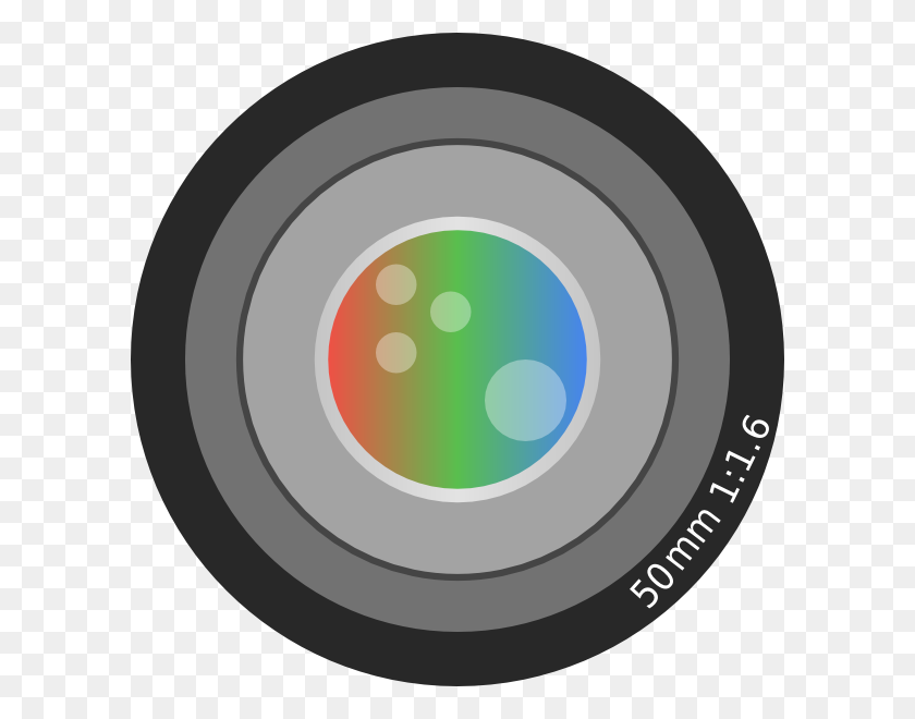 600x600 Lens Clipart Art - Увеличительное Стекло Клипарт Бесплатно