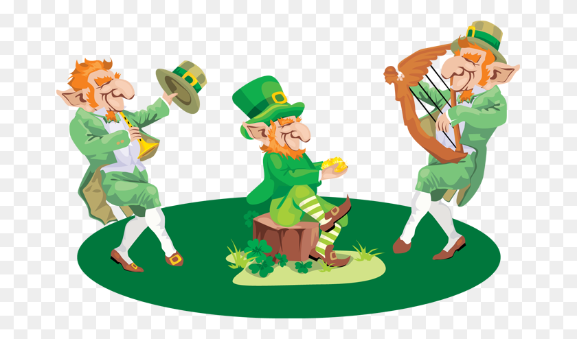 675x434 Leprechaun Clip Art Image - Clipart For St Patricks Day