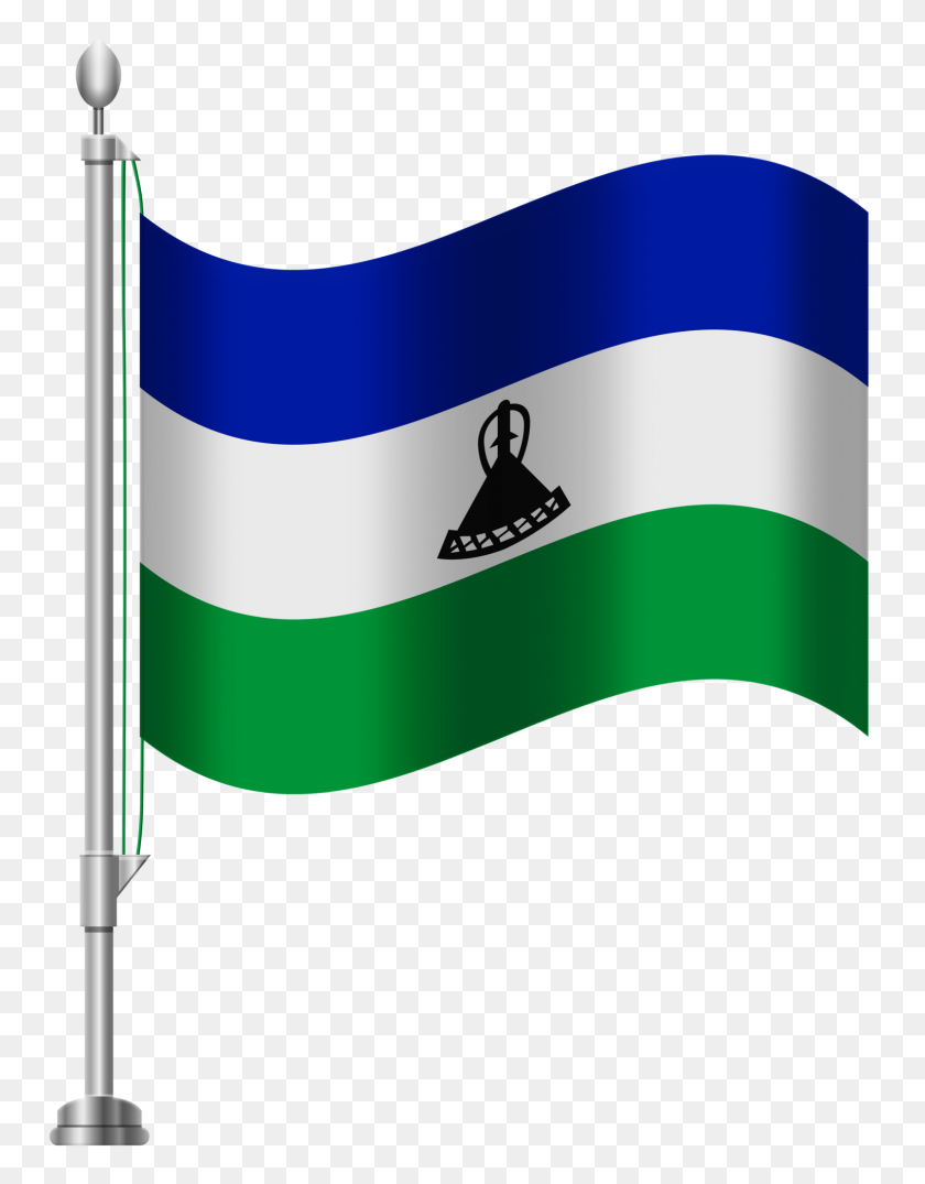 1536x2000 Bandera De Lesotho Png Clipart - Kenya Clipart