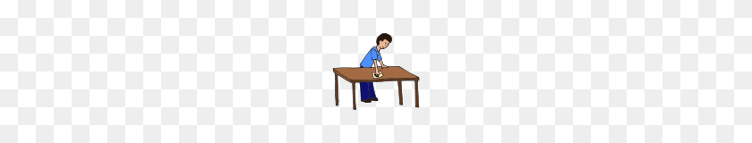 100x100 Lessonpix - Wipe Table Clipart