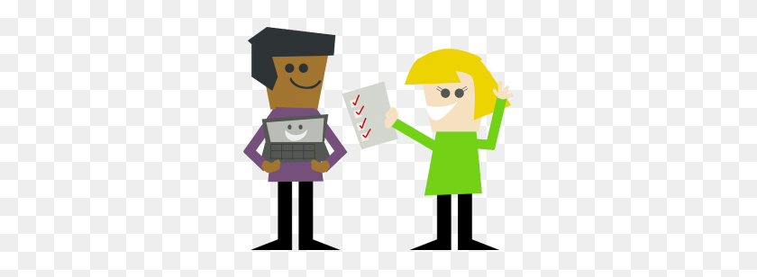 300x248 Lessons That Cios Learned - Two People Talking Clipart