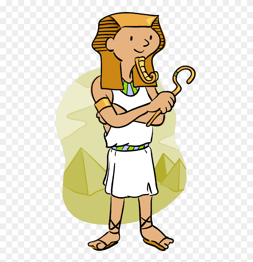 476x808 Let My People Go - Moses And Pharaoh Clipart
