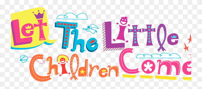 750x310 Let The Little Children Come - Evangelism Clipart