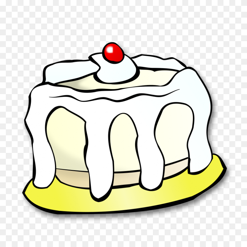 800x800 Let The Public Art Administrator Eat Cake! Middle Of The Left - Cake Clipart