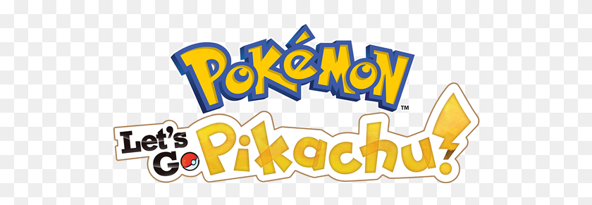 522x231 Lets Go Pikachu - Pokemon Logo Clipart
